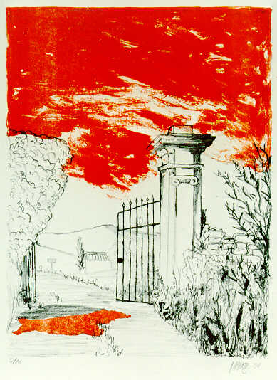 Tor in der Provence - Marc Bergundthal, 1994